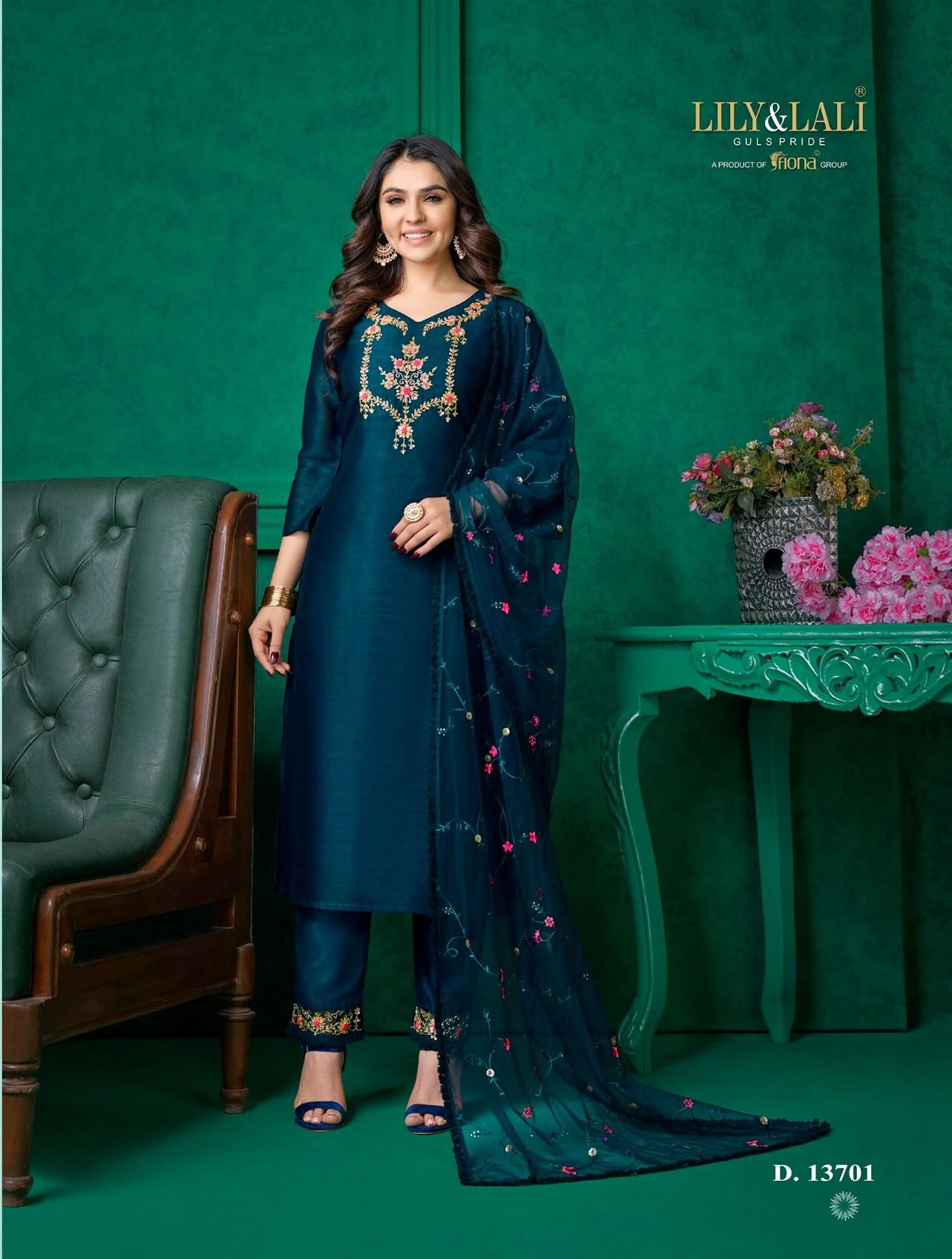Lily Lali Maria Vol 9 Designer Wedding Party Salwar Suits collection 3