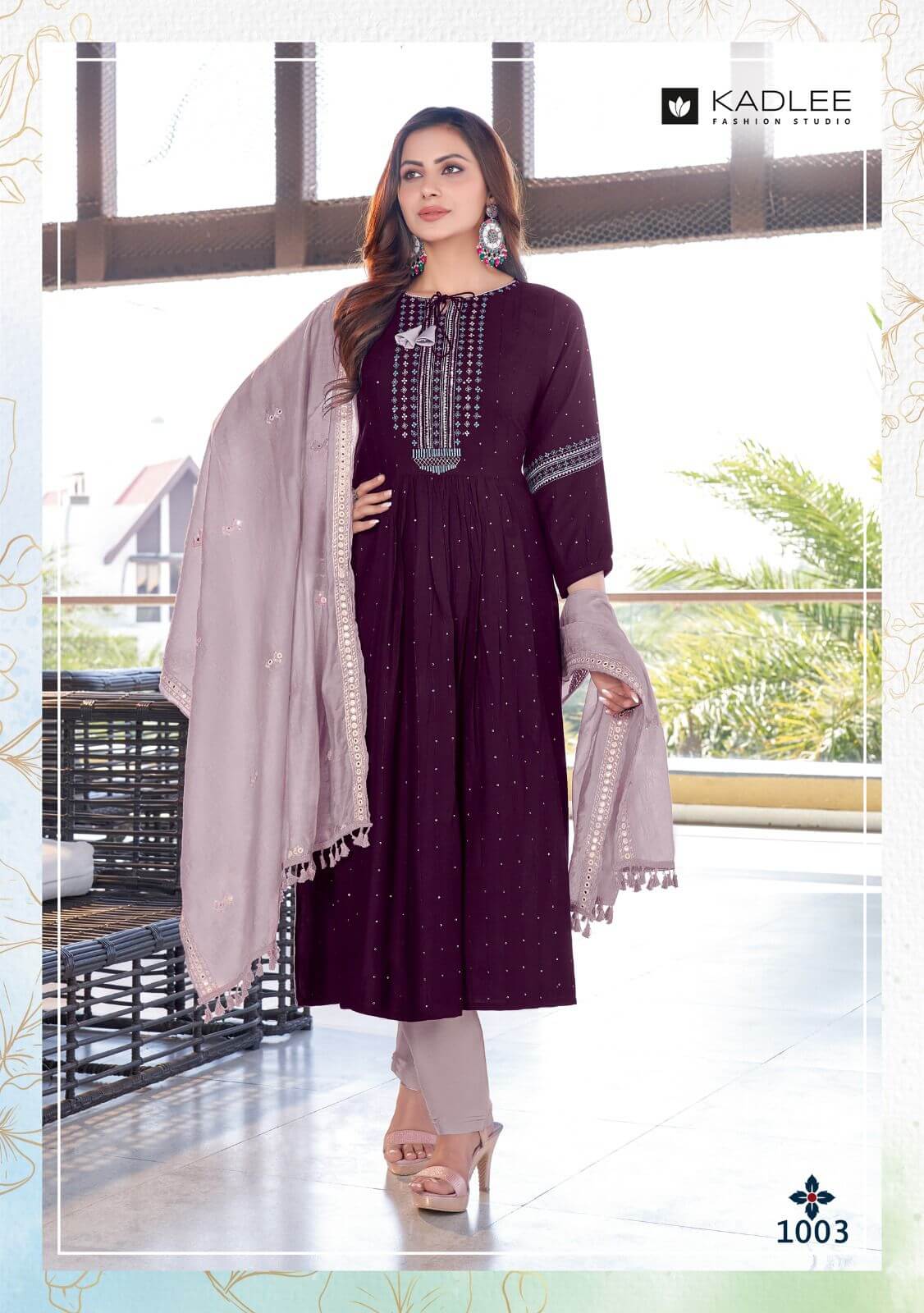 Kadlee Maitree Embroidery Salwar Kameez Catalog collection 5