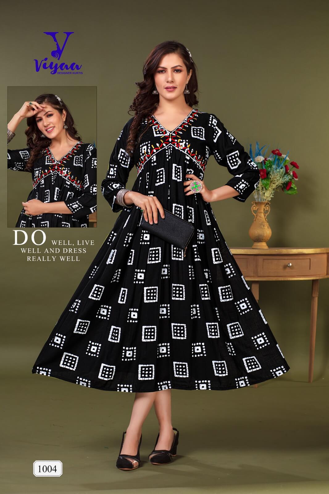 Viyaa Designer Bulbul Alia Rayon Kurti Catalog collection 4