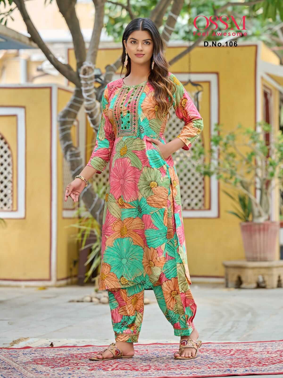 Ossm Maahi Afghani Style Salwar Kameez collection 2