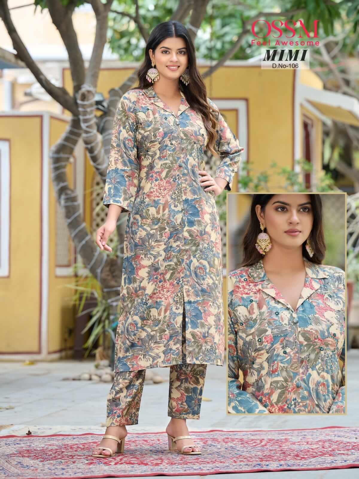 Ossm Mimi Co Ord Set Kurti With Bottom Catalog collection 4