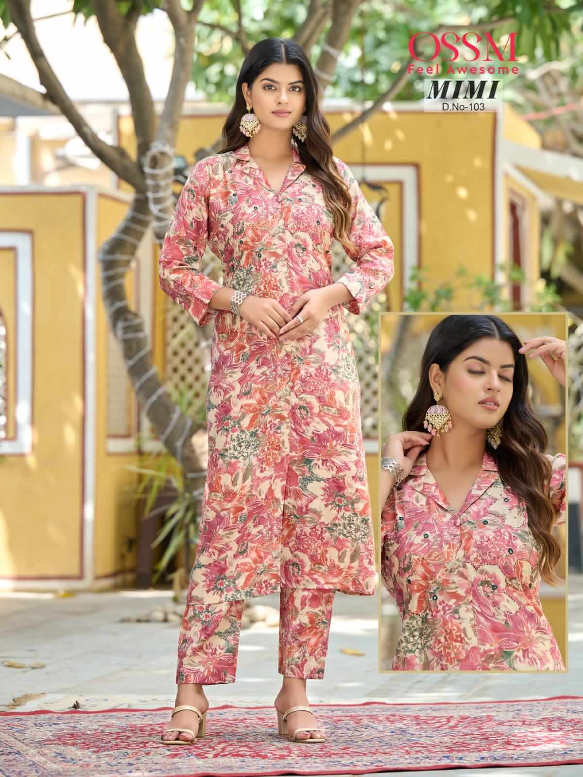 Ossm Mimi Co Ord Set Kurti With Bottom Catalog collection 3