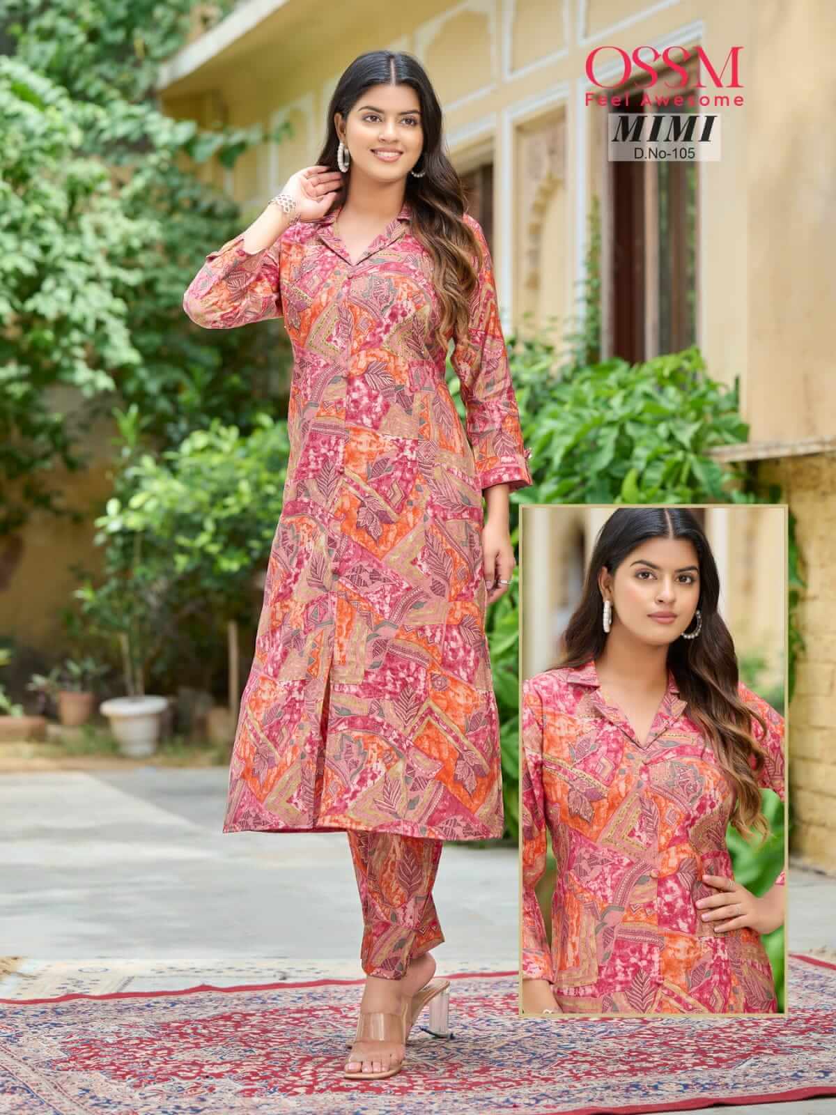 Ossm Mimi Co Ord Set Kurti With Bottom Catalog collection 6