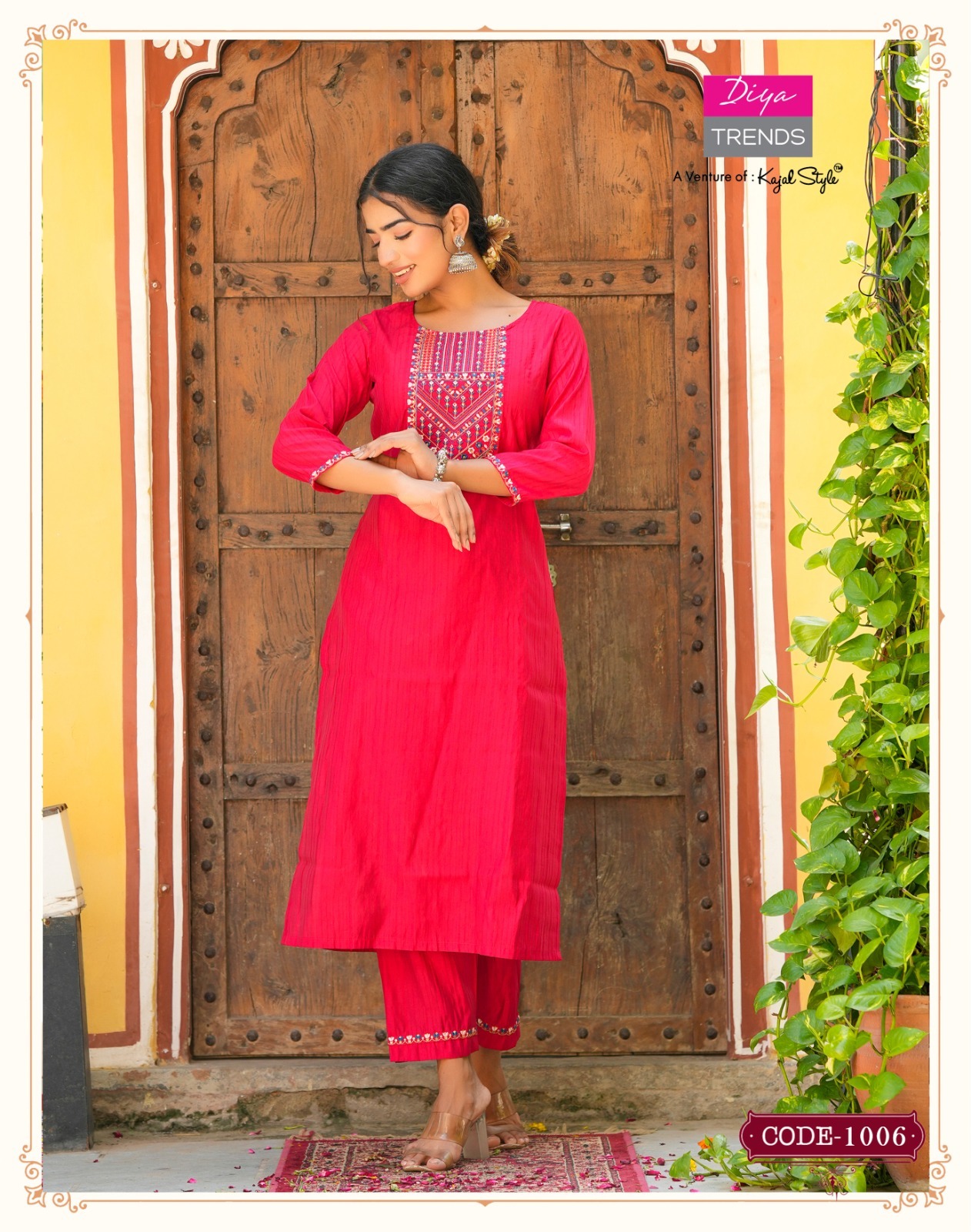 Diya Trends Satrangi Vol 1 Kurtis With Bottom Catalog collection 9