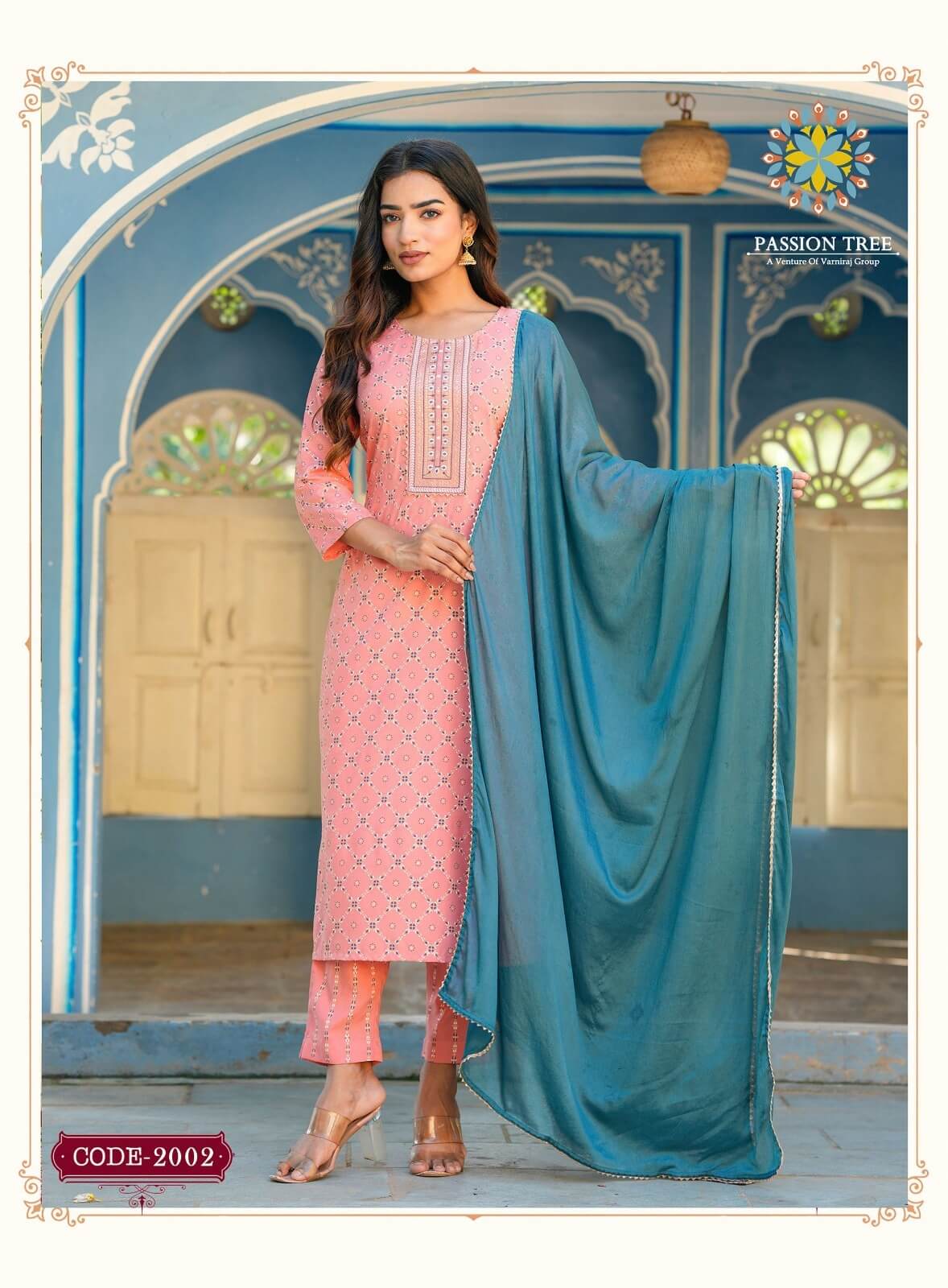 Passion Tree Harvi vol 2 Kurtis with Bottom and Dupatta collection 6