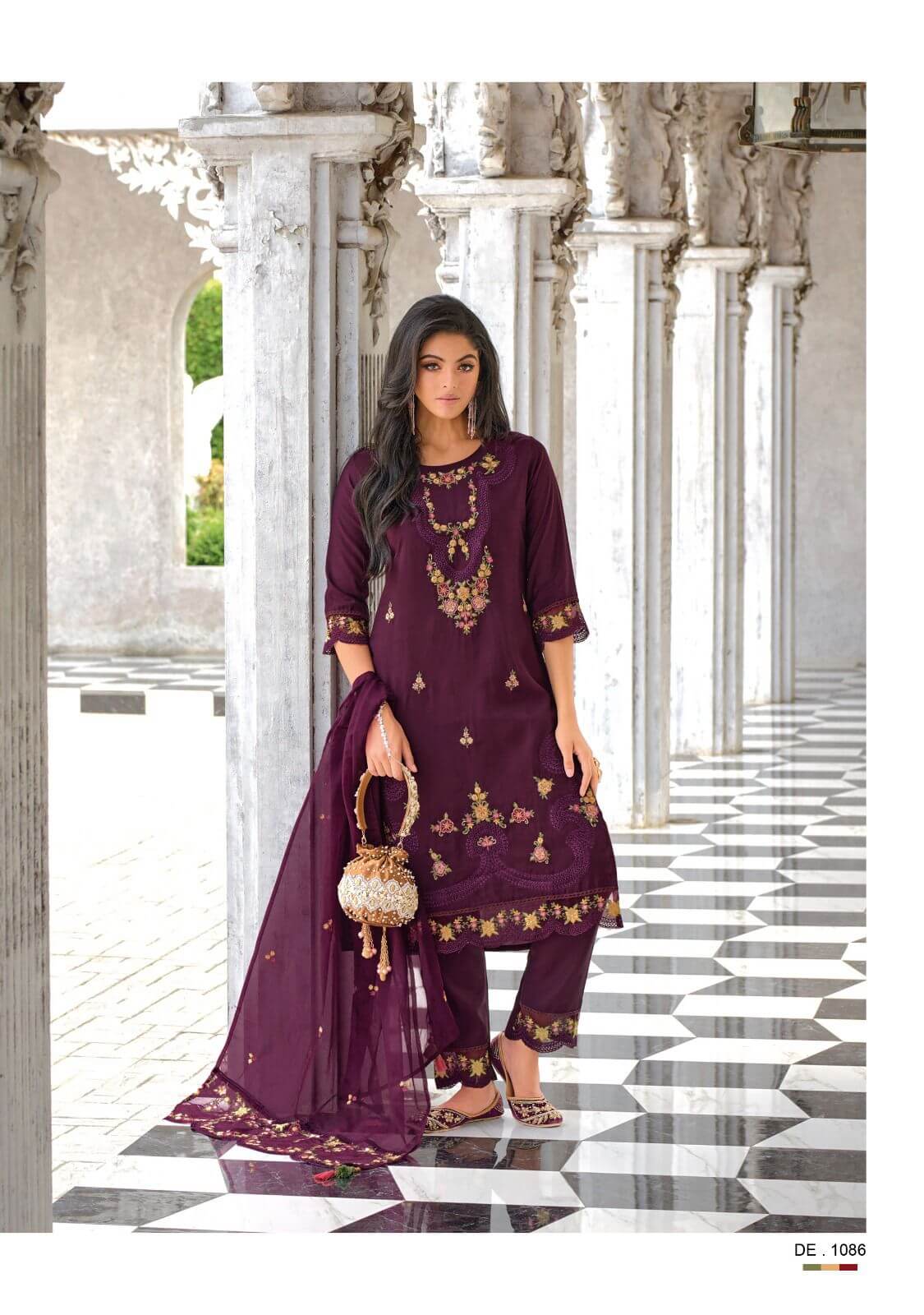 Lady Leela Inaayat Festive Wear Embroidery Salwar Kameez Catalog collection 8
