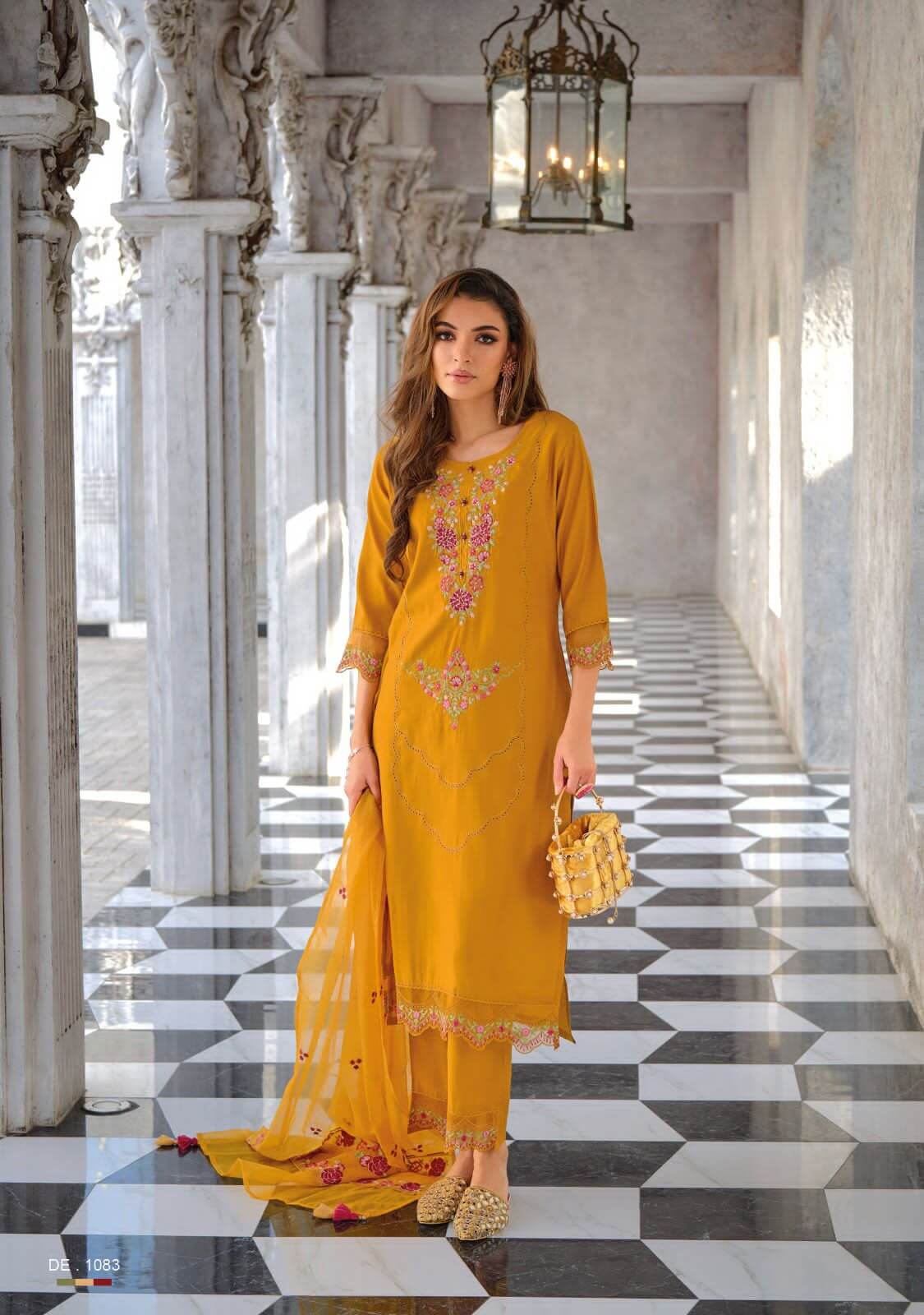 Lady Leela Inaayat Festive Wear Embroidery Salwar Kameez Catalog collection 1