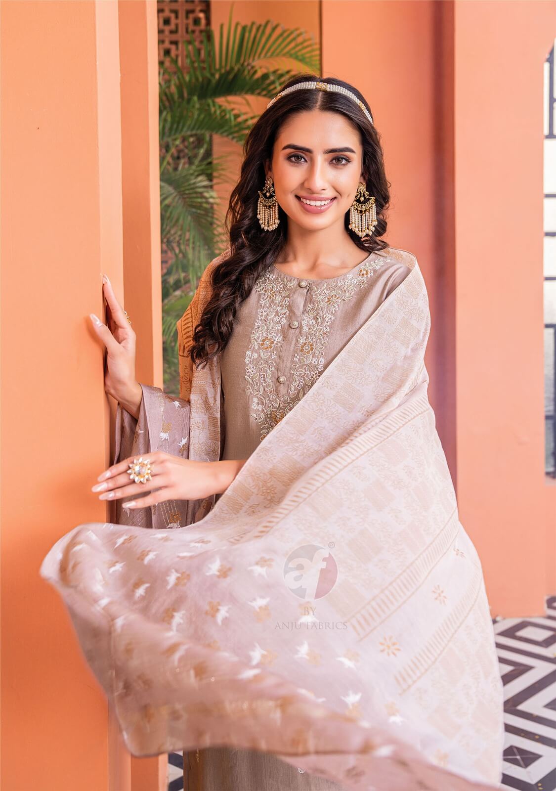Anju Fabrics Once More Vol 3 Churidar Salwar Suits Catalog collection 5