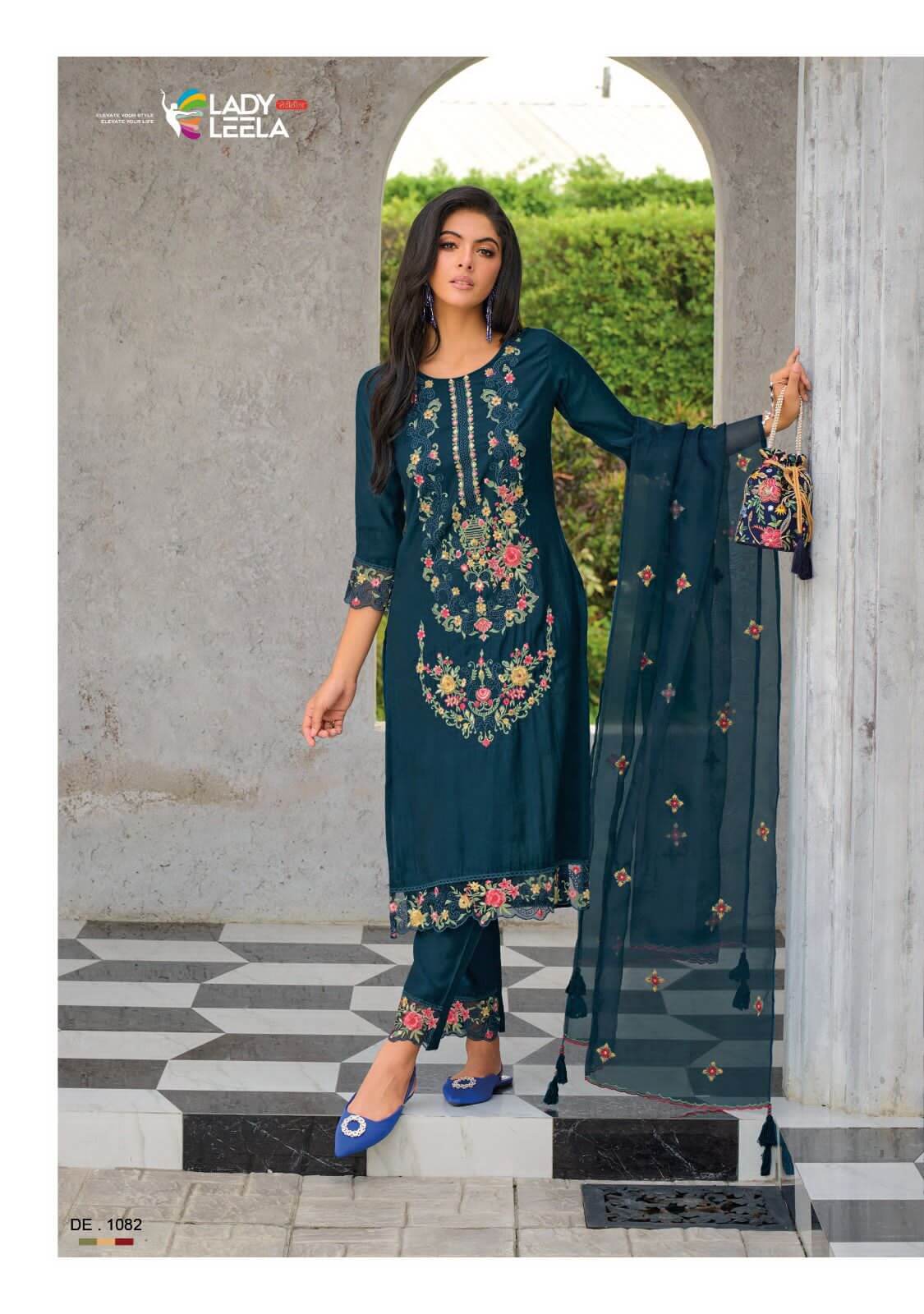 Lady Leela Inaayat Festive Wear Embroidery Salwar Kameez Catalog collection 2