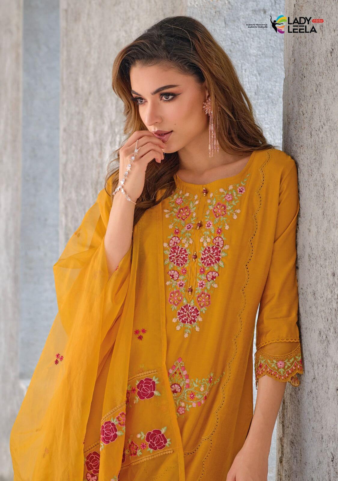 Lady Leela Inaayat Festive Wear Embroidery Salwar Kameez Catalog collection 5