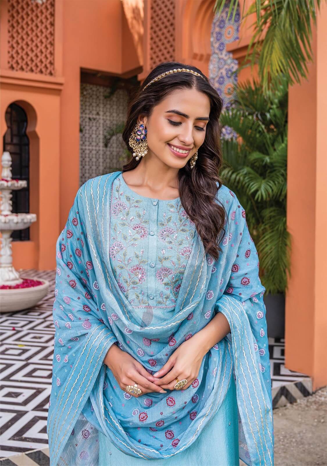 Anju Fabrics Once More Vol 3 Churidar Salwar Suits Catalog collection 1