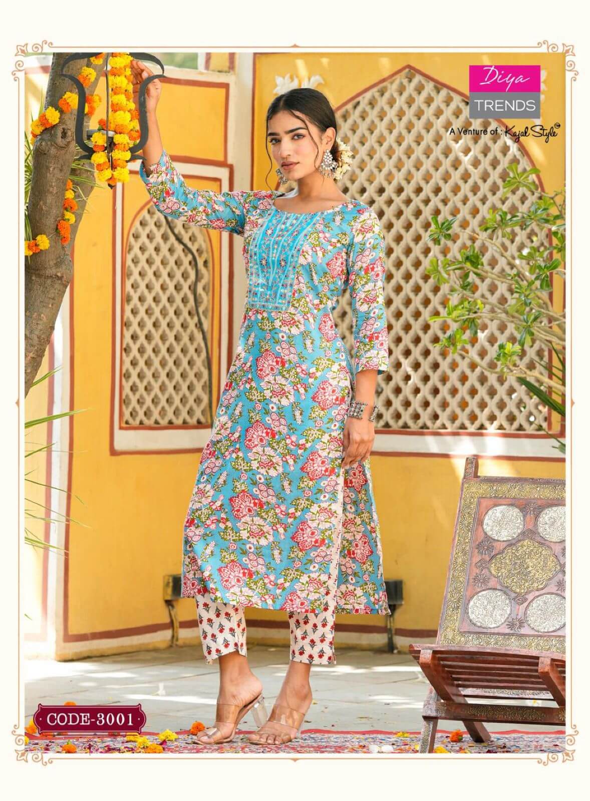 Diya Trends Cotton Candy vol 3 Kurtis with Bottom collection 1