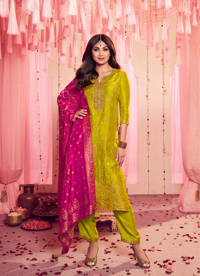 Vatsam Mehndi Designer Wedding Party Salwar Suits Catalog collection 2