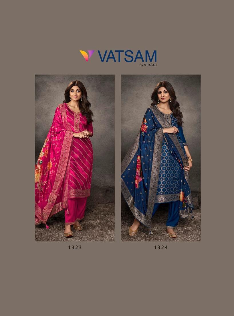 Vatsam Shilpa vol 11 Embroidery Salwar Kameez collection 5