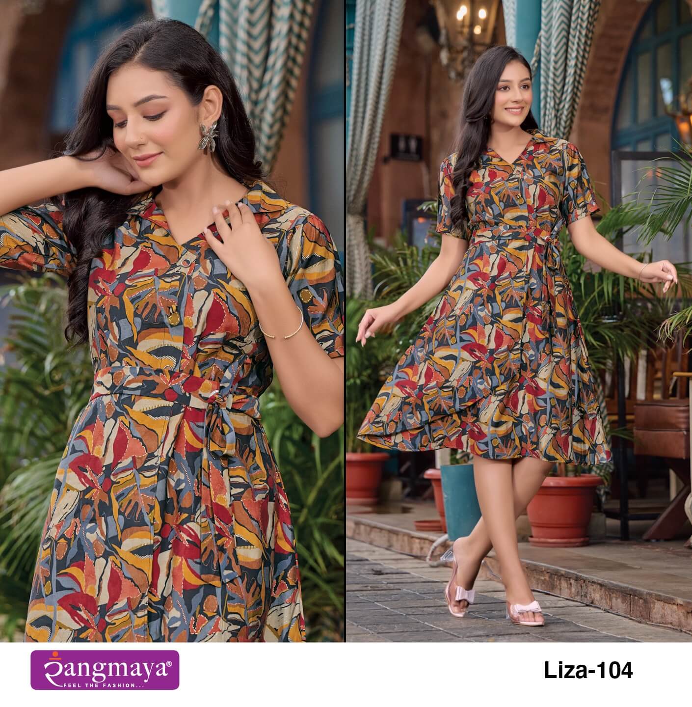 Rangmaya Liza One Piece Dress Catalog collection 7