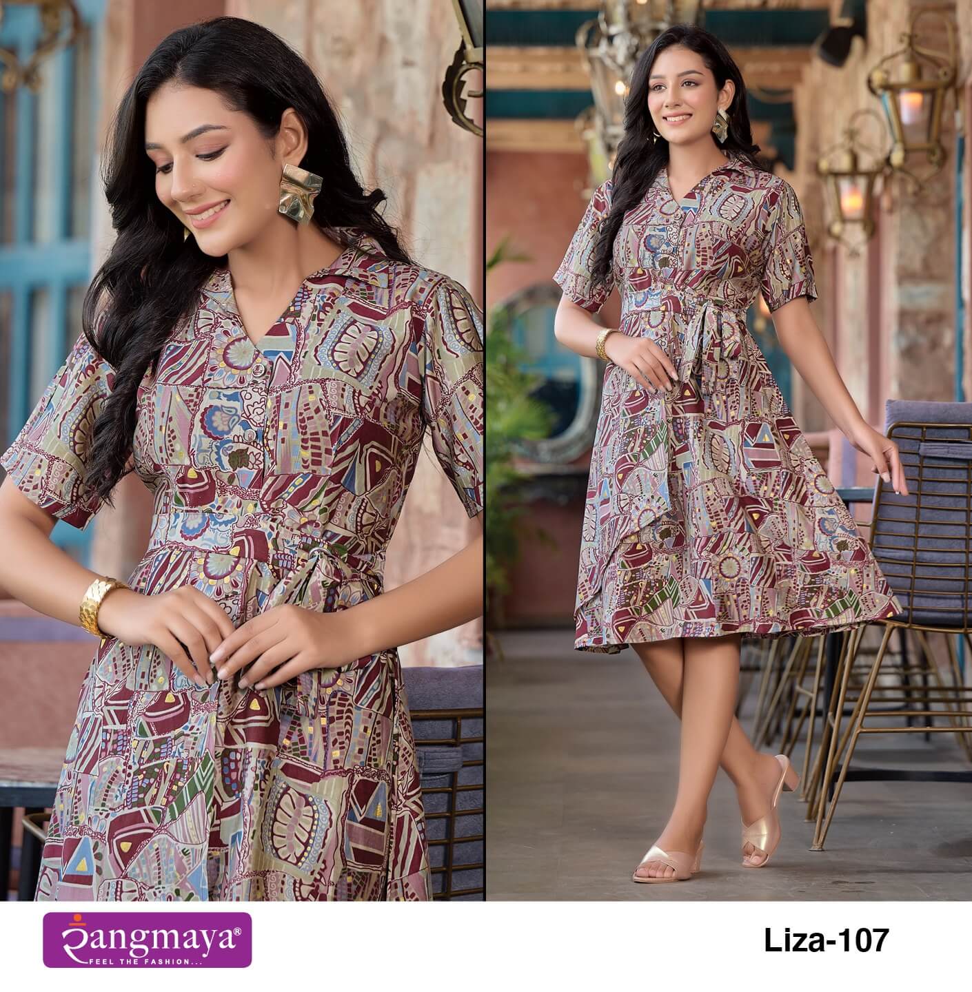 Rangmaya Liza One Piece Dress Catalog collection 3