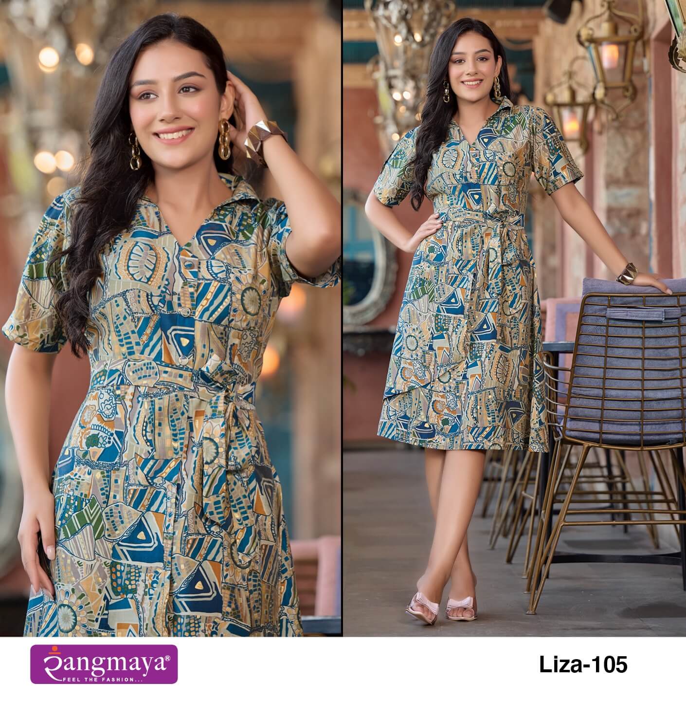 Rangmaya Liza One Piece Dress Catalog collection 4