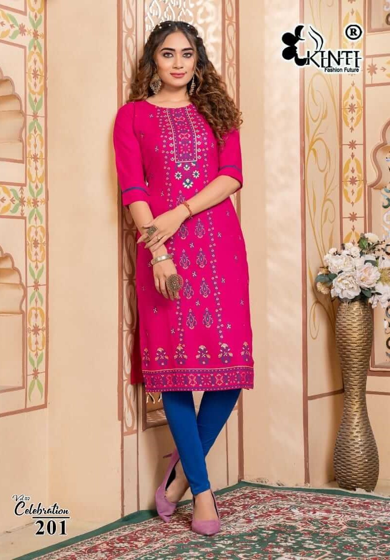 Kinti Celebration Kurtis Below 300 Catalog collection 8