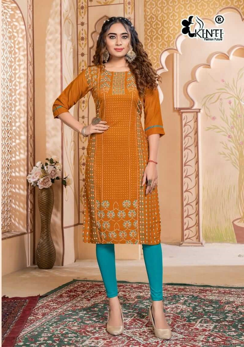 Kinti Celebration Kurtis Below 300 Catalog collection 2