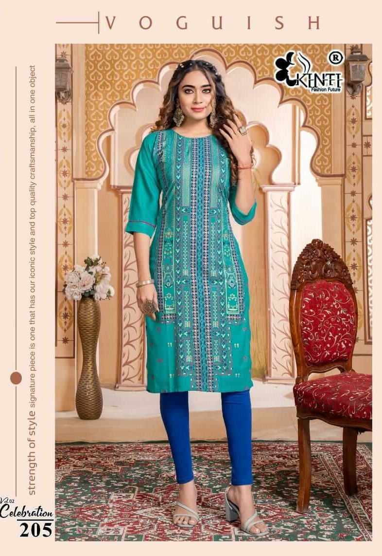 Kinti Celebration Kurtis Below 300 Catalog collection 4