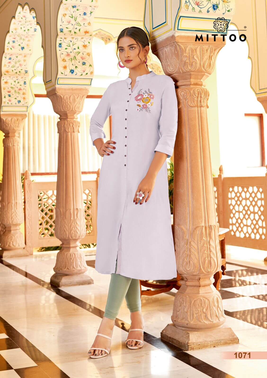 Mittoo Fantastic Vol 5 Embroidery Kurti Catalog collection 8
