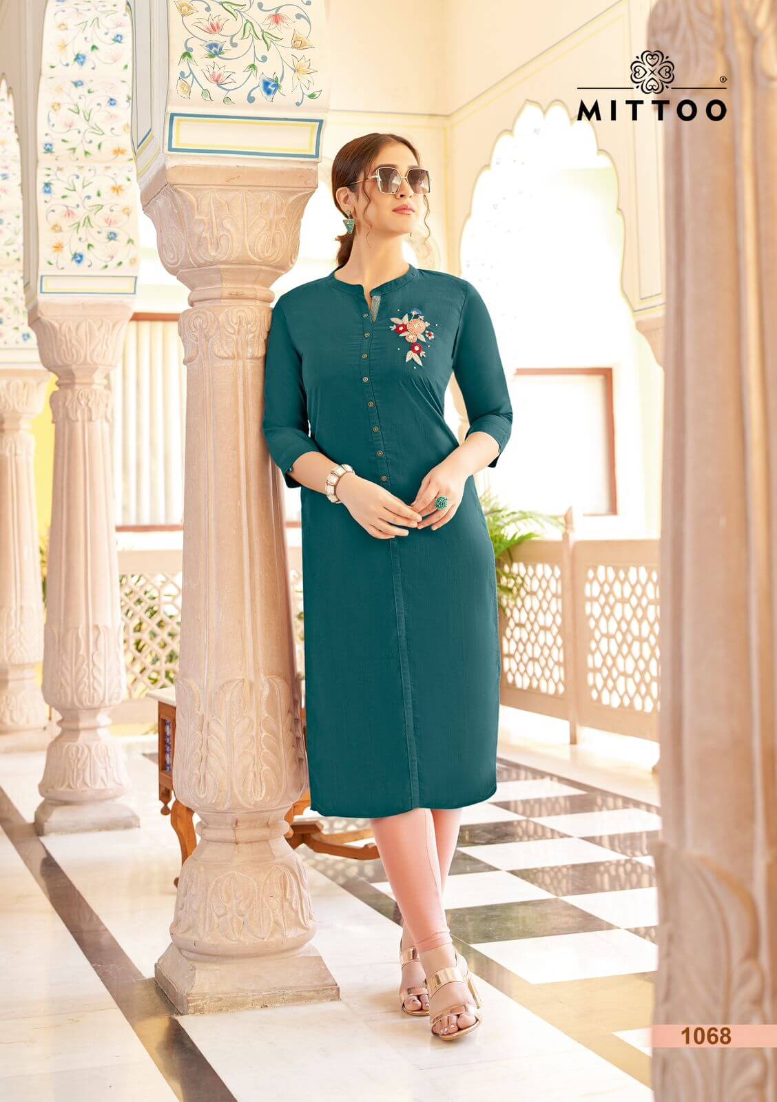 Mittoo Fantastic Vol 5 Embroidery Kurti Catalog collection 1