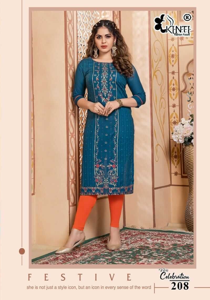 Kinti Celebration Kurtis Below 300 Catalog collection 7