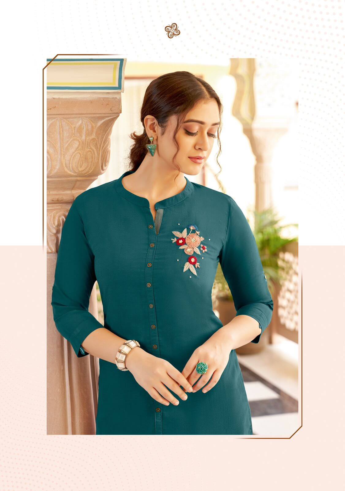Mittoo Fantastic Vol 5 Embroidery Kurti Catalog collection 6