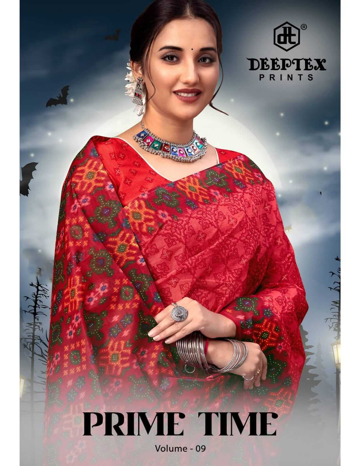 Deeptex  Prime Time vol 9 Sarees collection 5