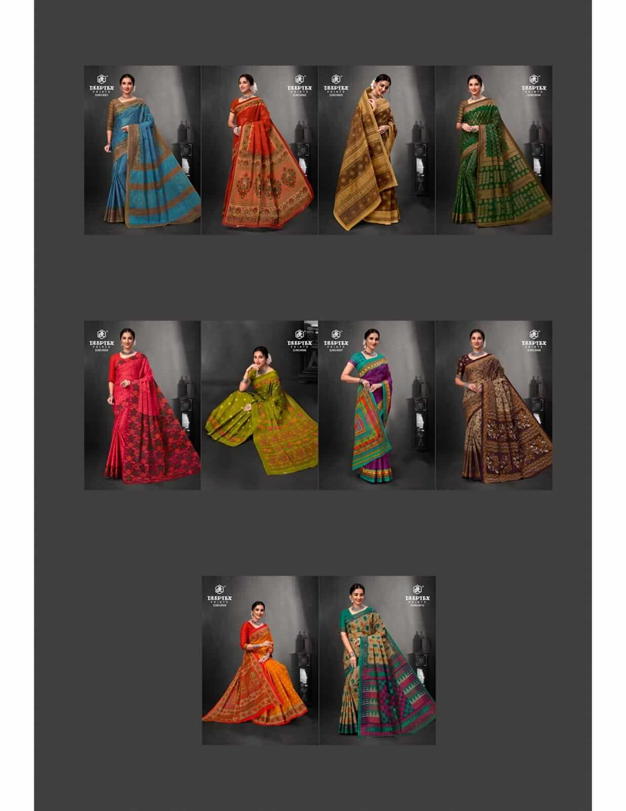 Deeptex  Prime Time vol 9 Sarees collection 12