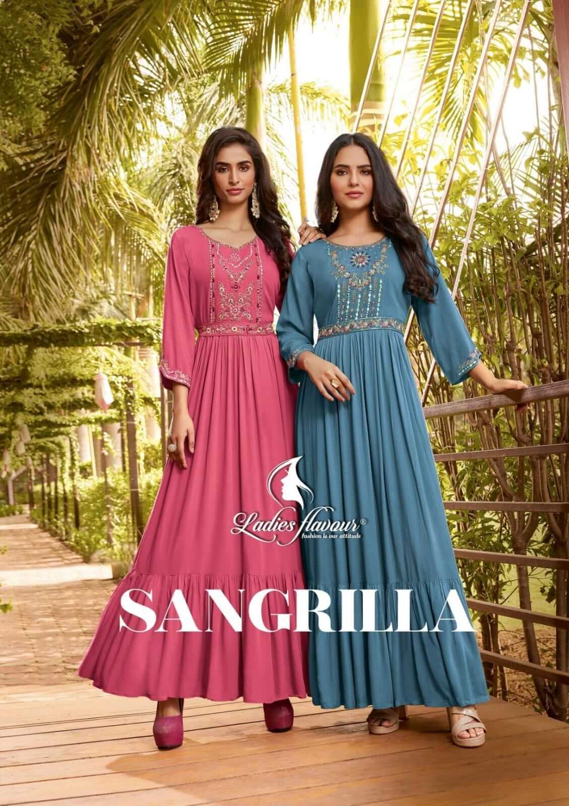 Ladies Flavour Sangrilla Gowns collection 5