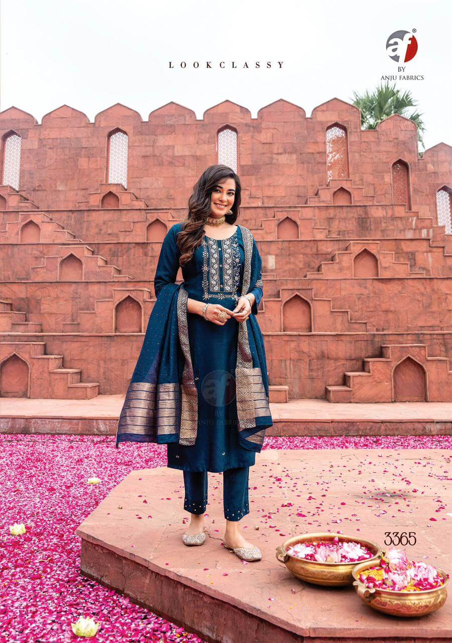 Anju Fabrics Ghunghat vol 9 Designer Wedding Party Salwar collection 5