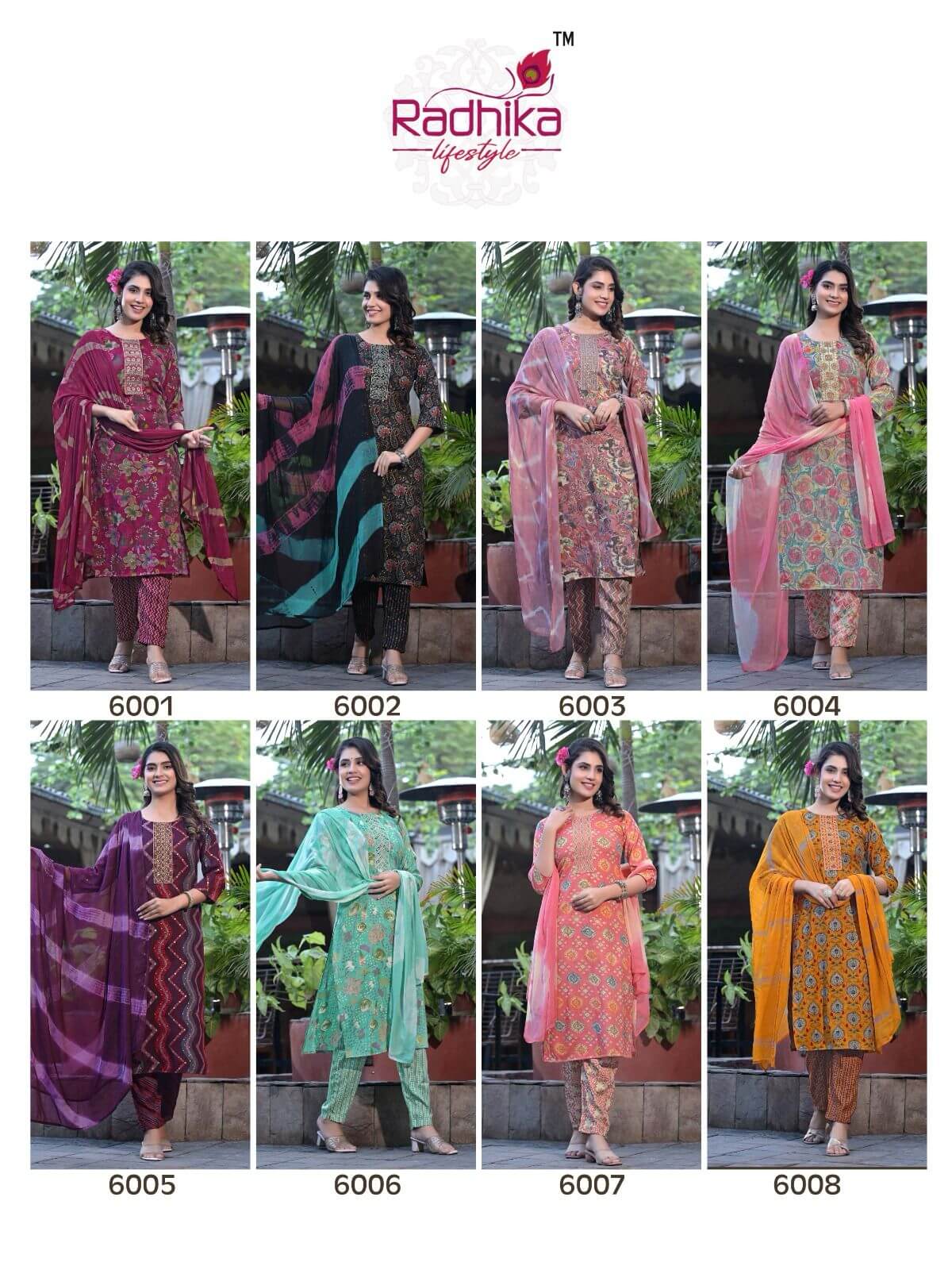 Radhika Lifestyle Seerat vol 6 Printed Salwar Kameez collection 10