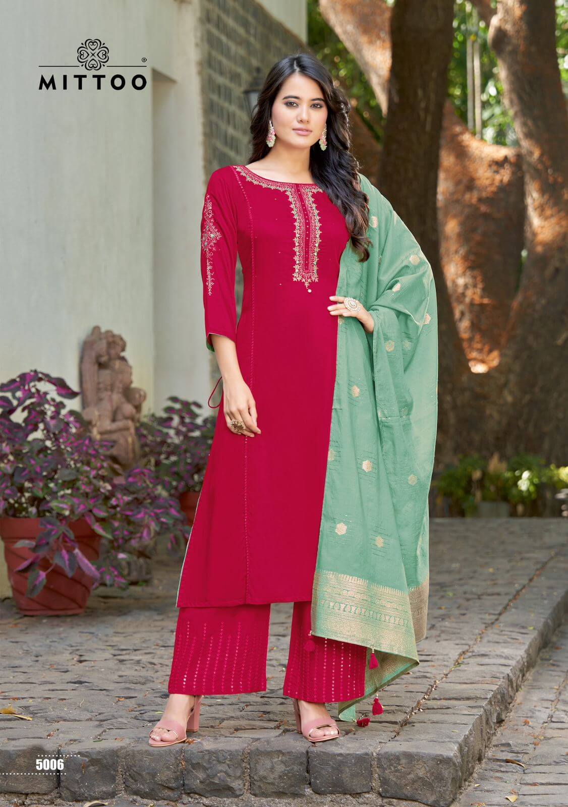 Mittoo Parnita Embroidery Salwar Kameez collection 2