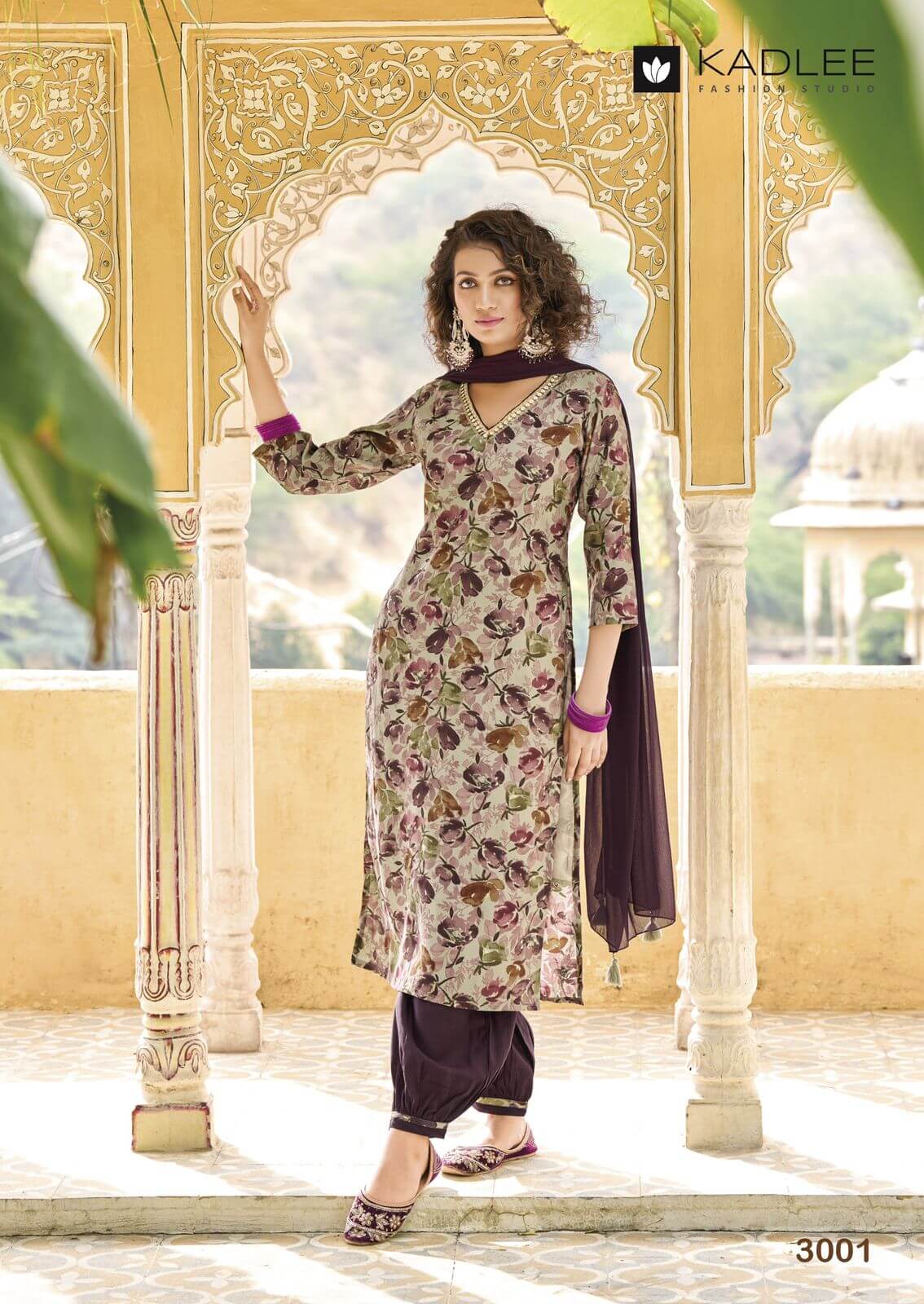 Kadlee Blossom Printed Salwar Kameez collection 1