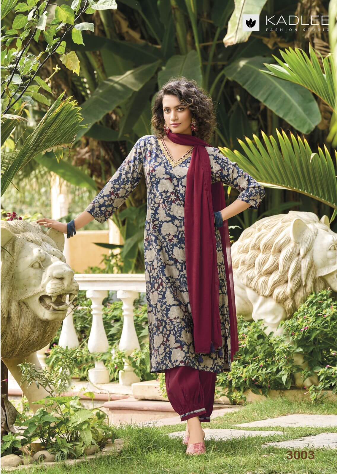 Kadlee Blossom Printed Salwar Kameez collection 8