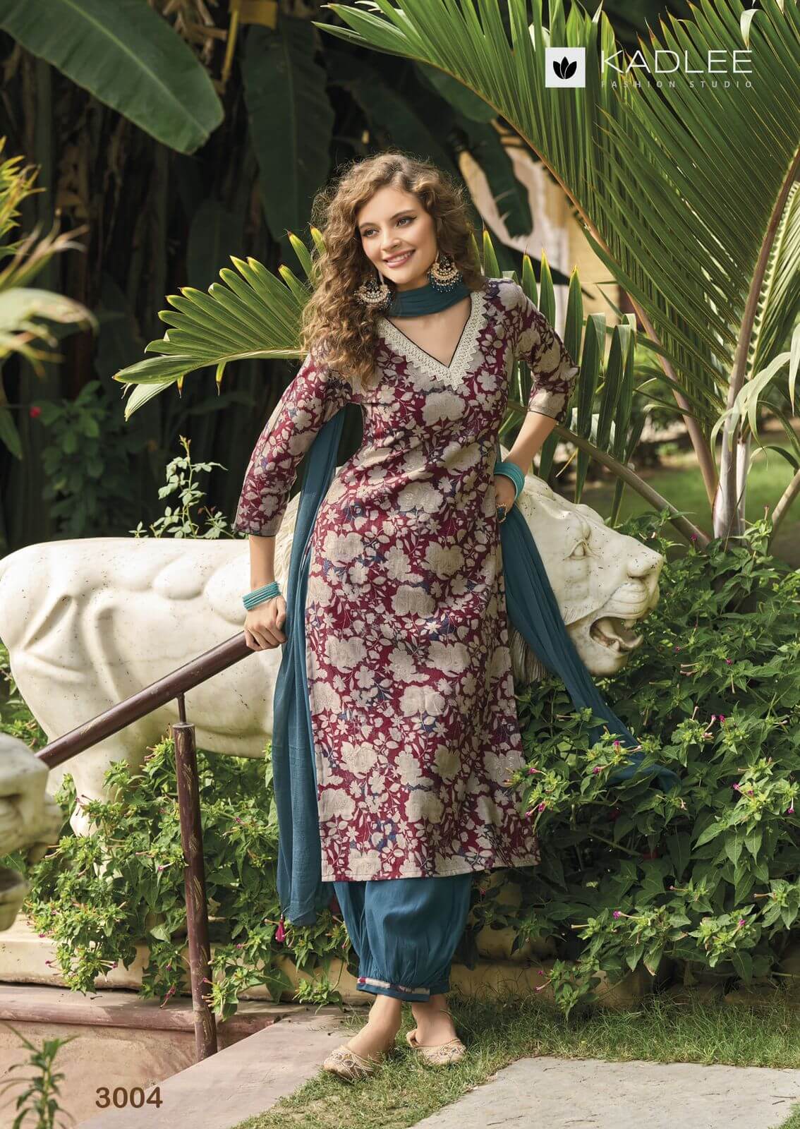 Kadlee Blossom Printed Salwar Kameez collection 7