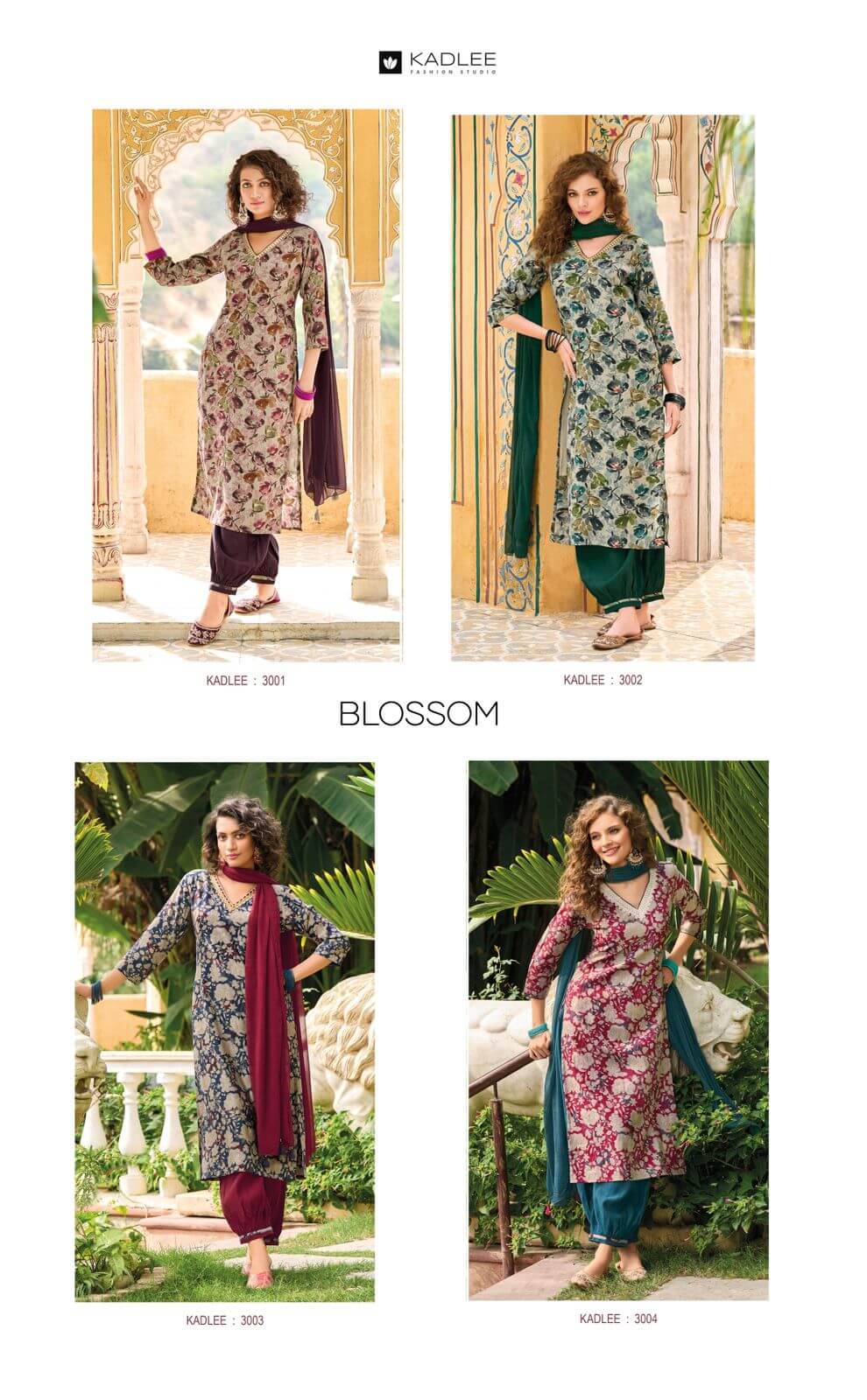 Kadlee Blossom Printed Salwar Kameez collection 2