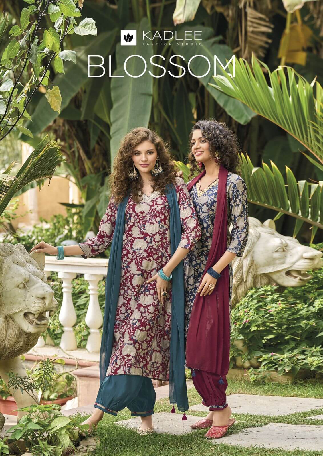 Kadlee Blossom Printed Salwar Kameez collection 9