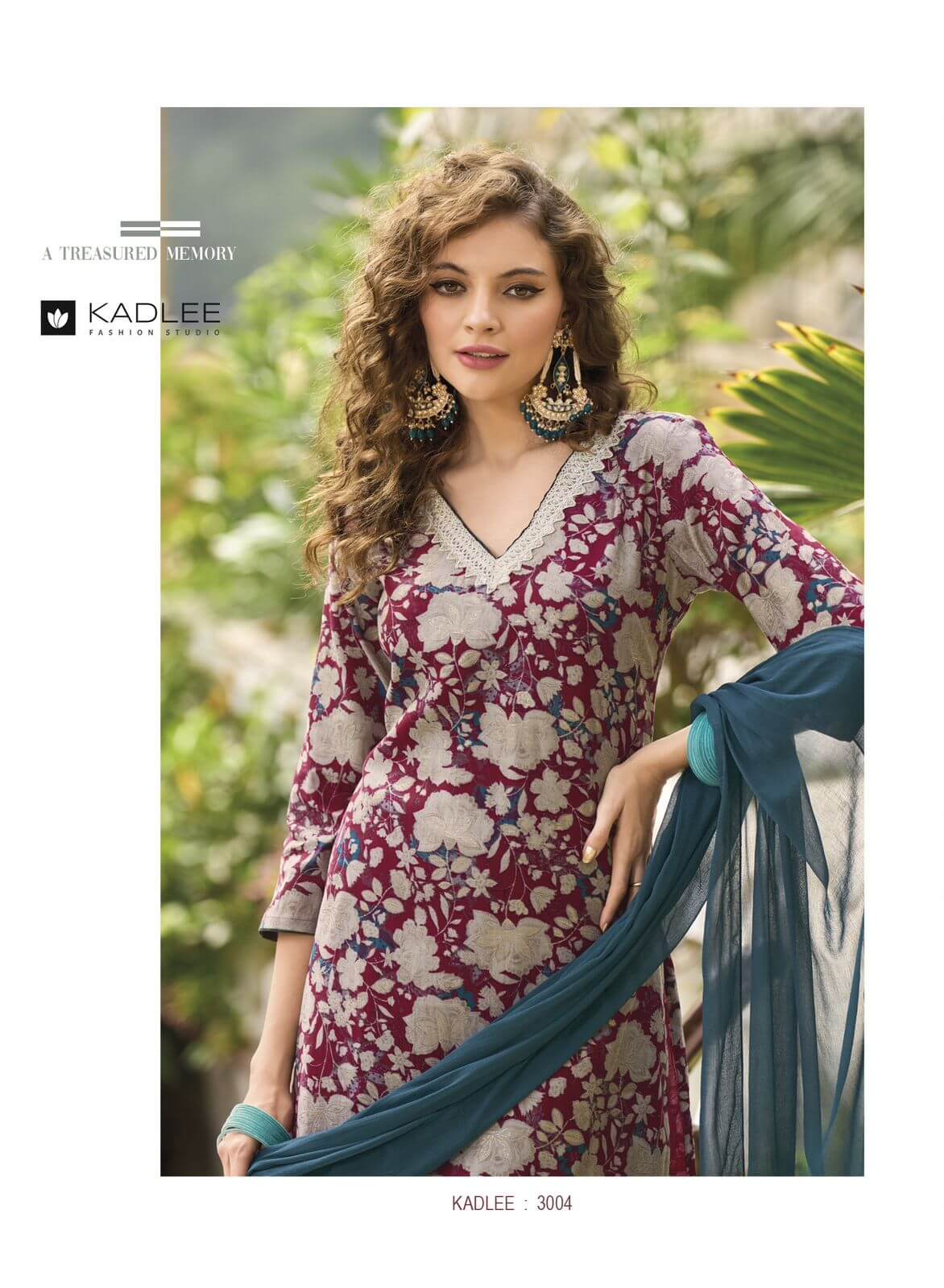 Kadlee Blossom Printed Salwar Kameez collection 4