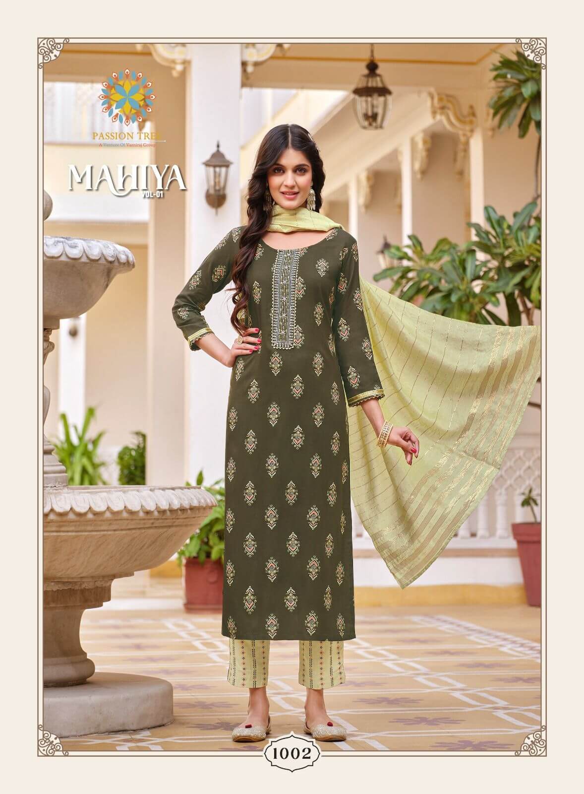 Passion Tree Mahiya Vol 1 Printed Salwar Kameez Catalog collection 2