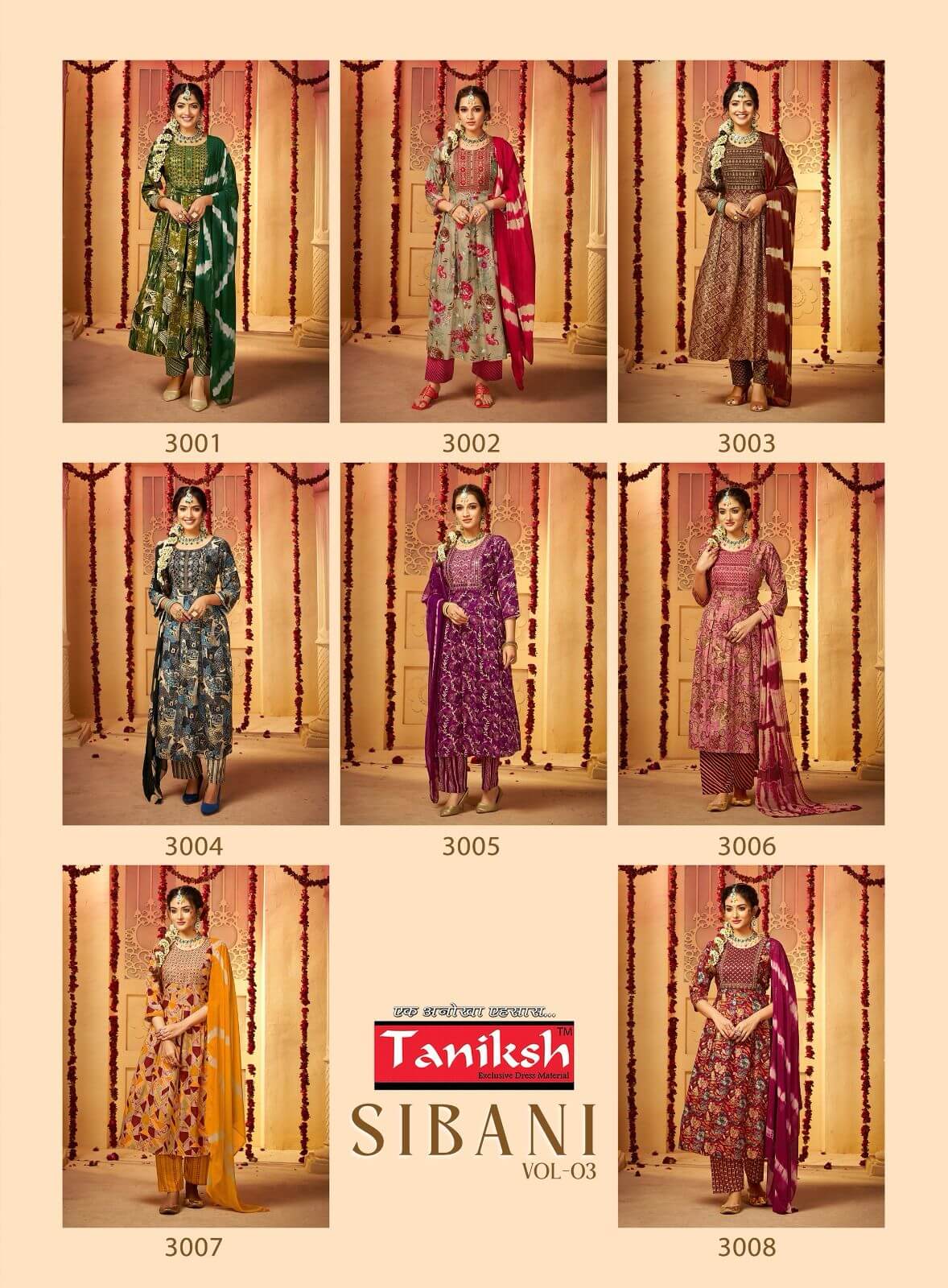 Taniksh Sibani Vol 3 Anarkali Suits Catalog collection 10
