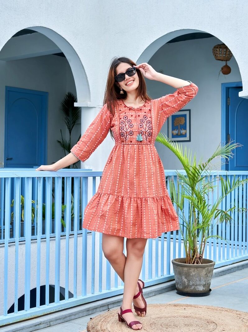 Viyaa Designer Popstar Tunic One Piece Dress Catalog collection 6