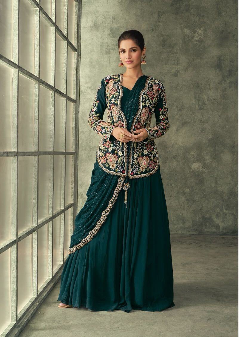 Sayuri Evergreen Special Colours Designer Wedding Party collection 5