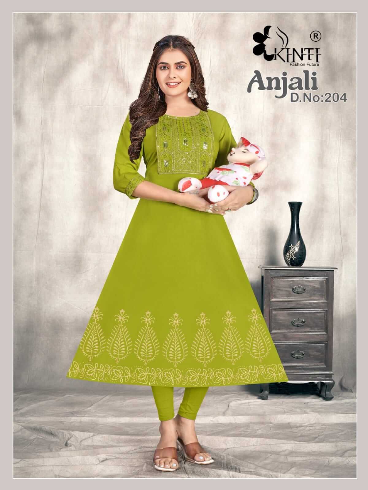 Kinti Anjali Vol 2 Feeding Kurtis Catalog collection 5