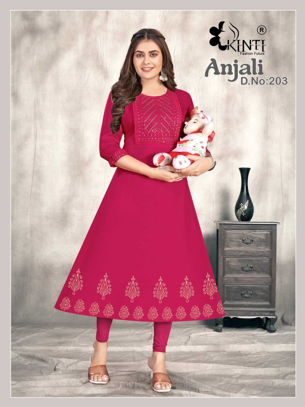 Kinti Anjali Vol 2 Feeding Kurtis Catalog collection 2