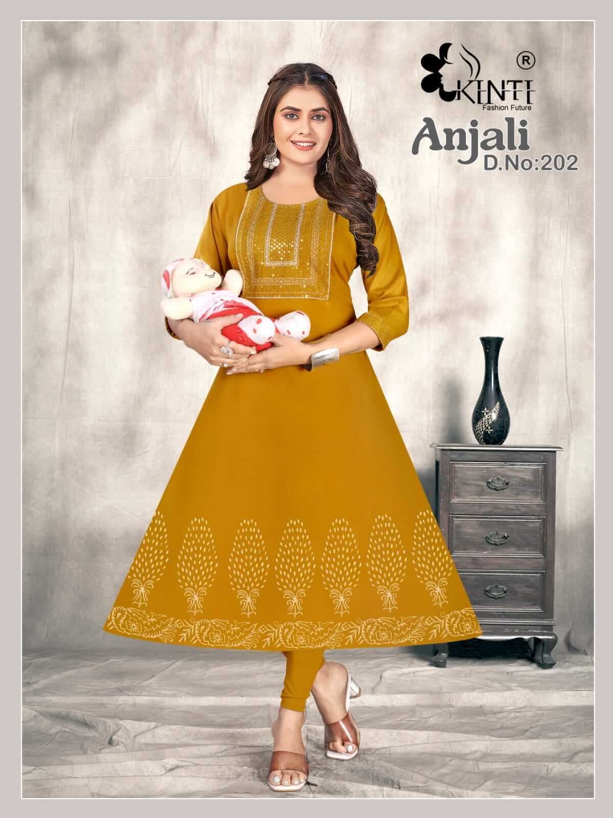 Kinti Anjali Vol 2 Feeding Kurtis Catalog collection 6