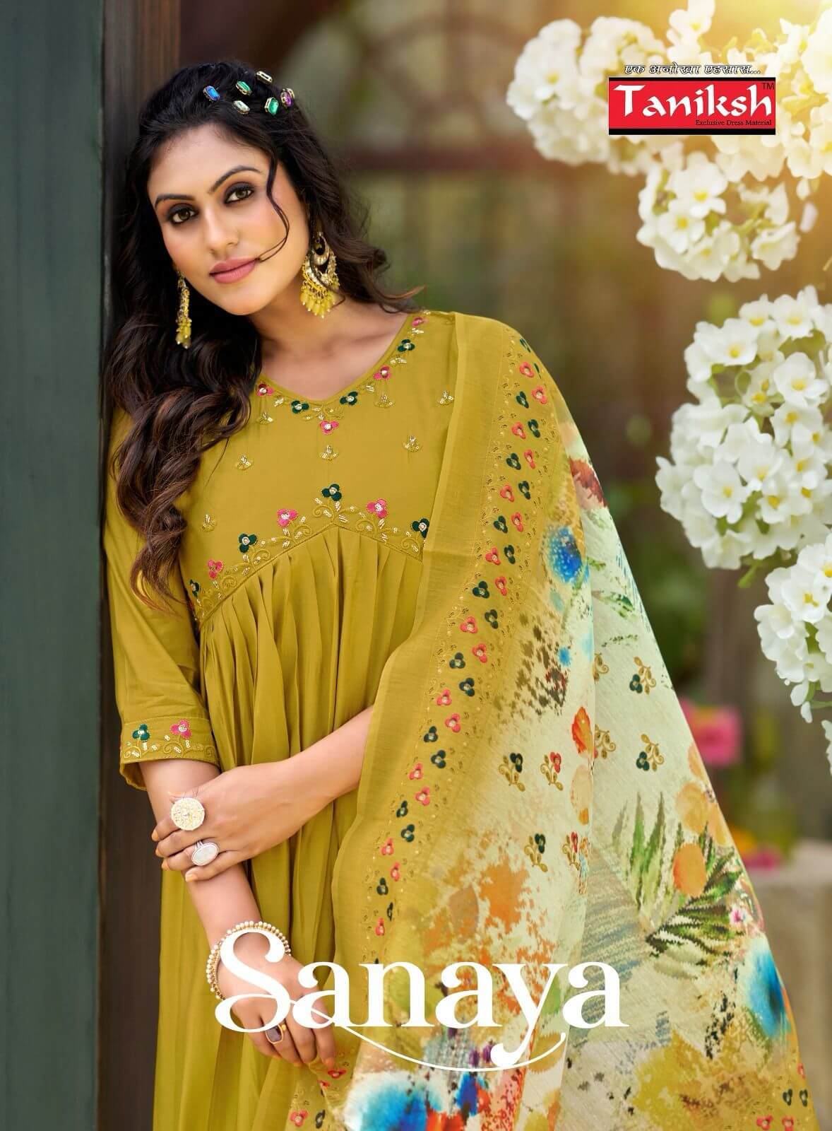 Taniksh Sanaya Vol 1 Alia Cut Readymade Dress Catalog collection 2