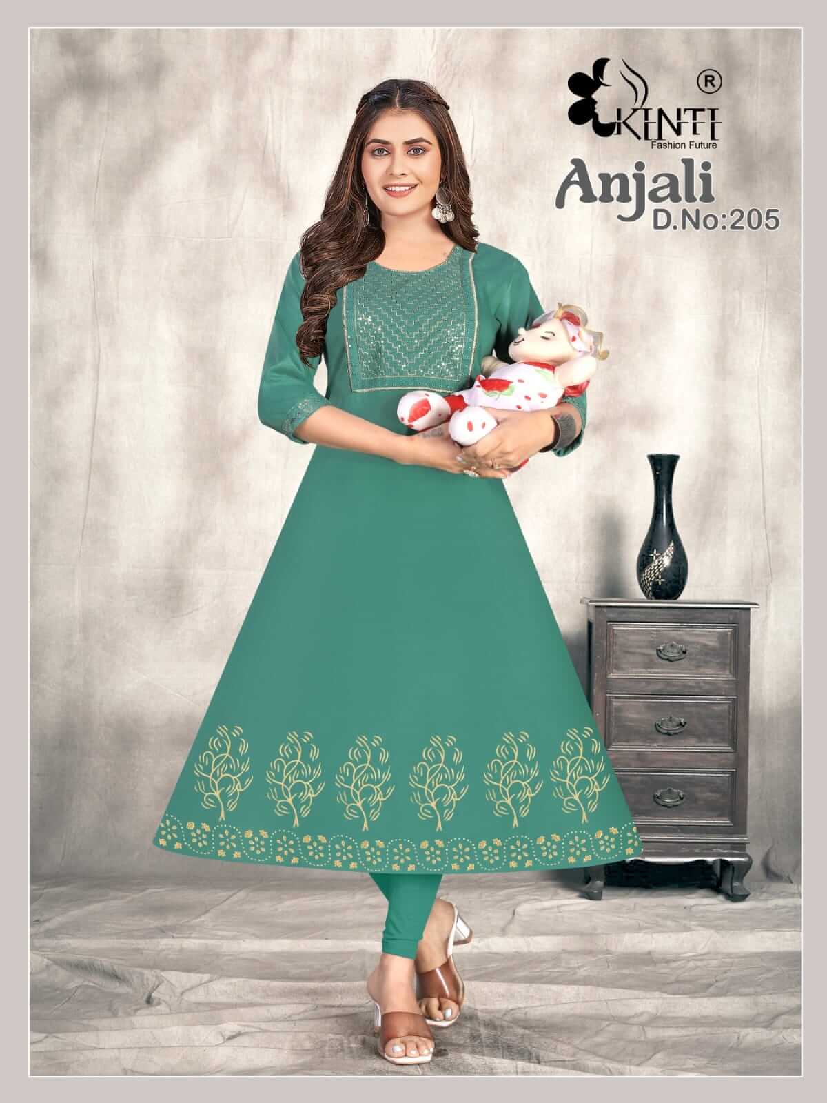 Kinti Anjali Vol 2 Feeding Kurtis Catalog collection 4