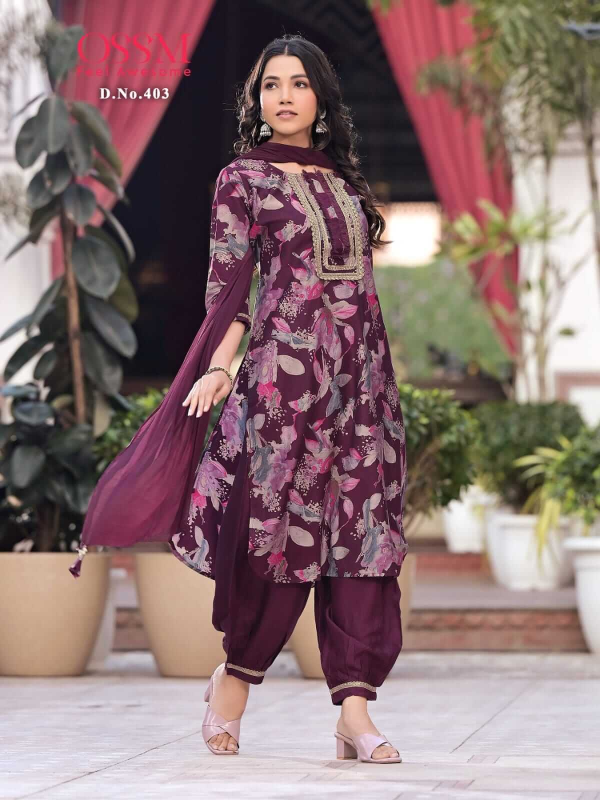 Ossm Afghani Vol 4 Printed Salwar Kameez Catalog collection 3